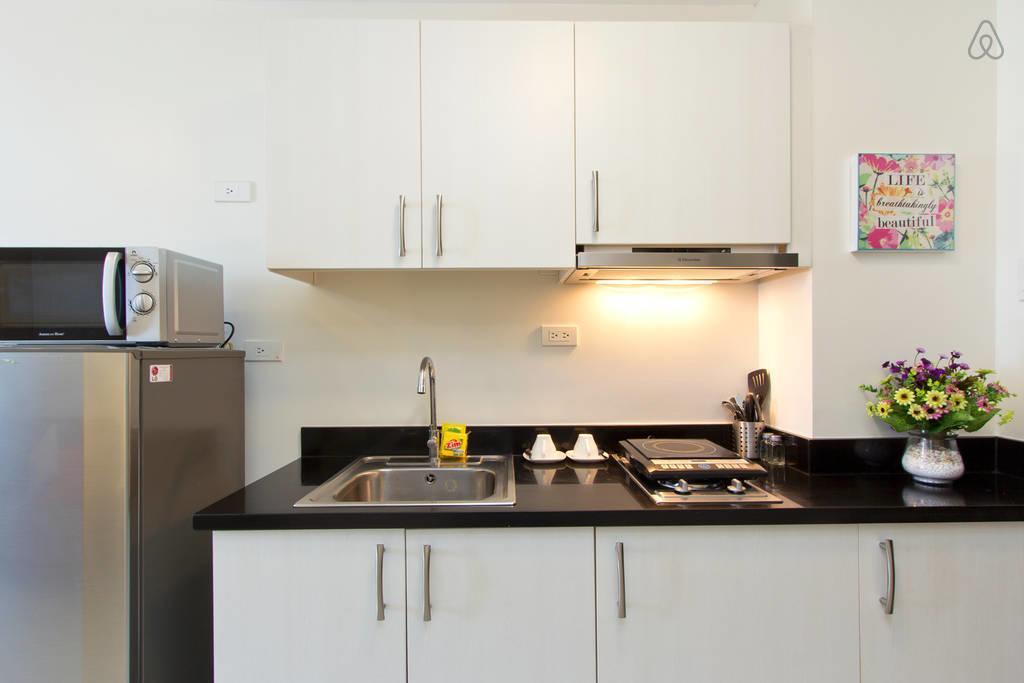 Condo Studio Luxe In Princeton Residences Manila Bagian luar foto