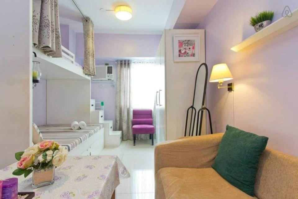 Condo Studio Luxe In Princeton Residences Manila Bagian luar foto