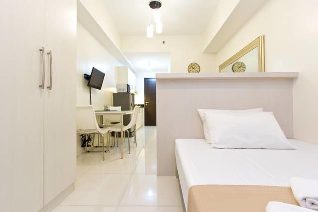 Condo Studio Luxe In Princeton Residences Manila Ruang foto