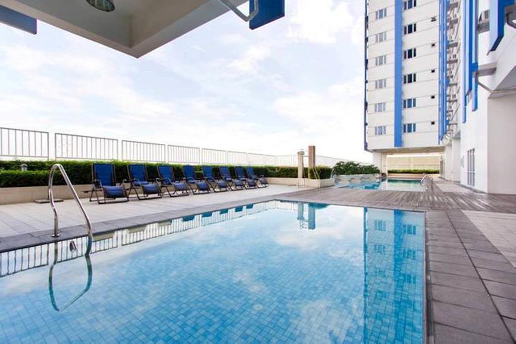 Condo Studio Luxe In Princeton Residences Manila Ruang foto